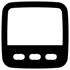 Layout Bottom Bar Icon from Plump Remix Set