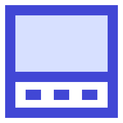 Layout Bottom Bar Icon from Sharp Duo Set