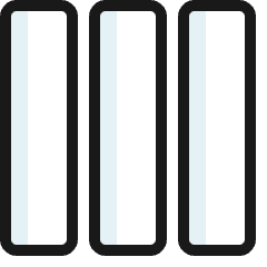 Layout Column Icon from Ultimate Colors Set