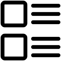 Layout Content Icon from Ultimate Regular Set