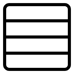 Layout Four Columns 1 Icon from Ultimate Light Set