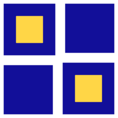 Layout Grid Icon from Sharp Pop Set