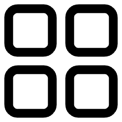 Layout Grid Icon from Core Line Set