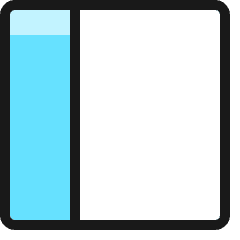 Layout Left Icon from Ultimate Colors Set