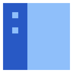 Layout Left Sidebar Icon from Sharp Flat Set