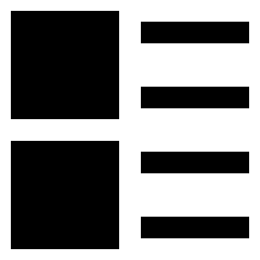 Layout Lists Icon from Sharp Solid Set