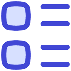 Layout Lists Icon from Flex Duo Set