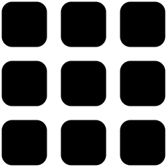 Layout Module Icon from Ultimate Bold Set