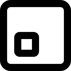 Layout Position Bottom Left Icon from Micro Line Set