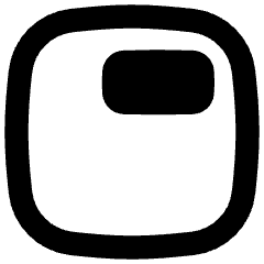 Layout Position Top Right Icon from Flex Remix Set