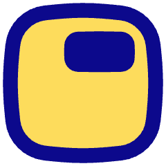 Layout Position Top Right Icon from Flex Pop Set