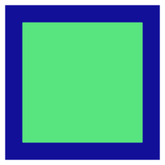 Layout Square Icon from Sharp Pop Set