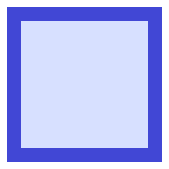 Layout Square Icon from Sharp Duo Set