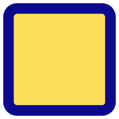 Layout Square Icon from Core Pop Set