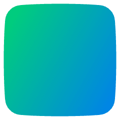 Layout Square Icon from Plump Gradient Set