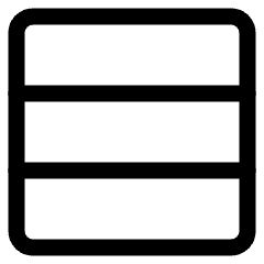 Layout Three Columns 2 Icon from Ultimate Regular Set
