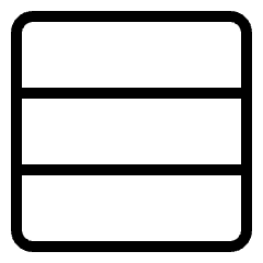Layout Three Columns 2 Icon from Ultimate Light Set