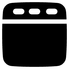 Layout Top Bar Icon from Plump Solid Set