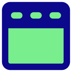 Layout Top Bar Icon from Core Pop Set