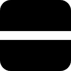 Layout Two Rows Icon from Micro Solid Set