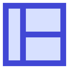 Layout Window 1 Icon from Sharp Duo Set