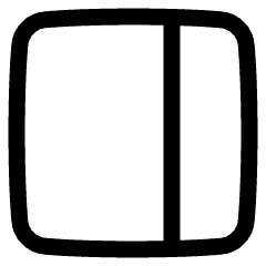Layout Window 10 Icon from Plump Line Set
