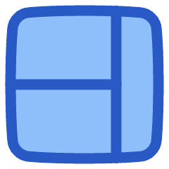 Layout Window 11 Icon from Plump Duo Set