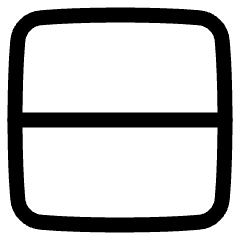 Layout Window 14 Icon from Plump Line Set