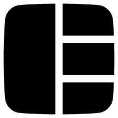 Layout Window 15 Icon from Plump Solid Set