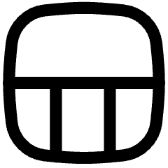 Layout Window 16 Icon from Flex Line Set