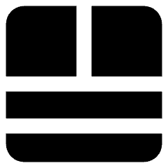 Layout Window 17 Icon from Core Solid Set