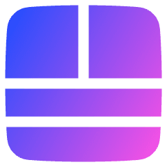 Layout Window 17 Icon from Plump Gradient Set