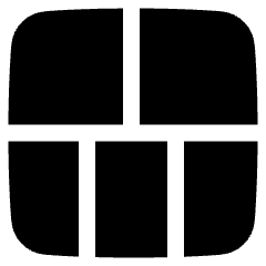 Layout Window 18 Icon from Plump Solid Set