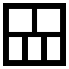 Layout Window 18 Icon from Sharp Line Set
