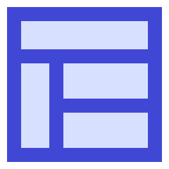 Layout Window 2 Icon from Sharp Duo Set