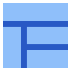 Layout Window 2 Icon from Sharp Flat Set
