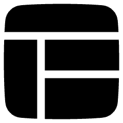 Layout Window 2 Icon from Plump Solid Set