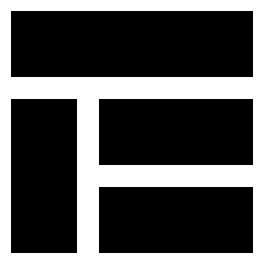 Layout Window 2 Icon from Sharp Solid Set