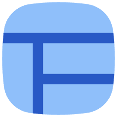 Layout Window 2 Icon from Flex Flat Set