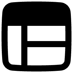 Layout Window 2 Icon from Plump Remix Set