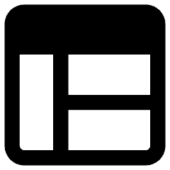 Layout Window 2 Icon from Core Remix Set