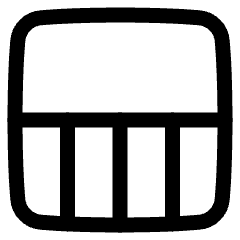 Layout Window 20 Icon from Plump Line Set