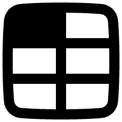 Layout Window 21 Icon from Plump Remix Set
