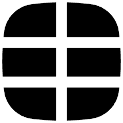 Layout Window 21 Icon from Flex Solid Set