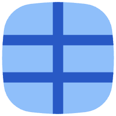 Layout Window 21 Icon from Flex Flat Set