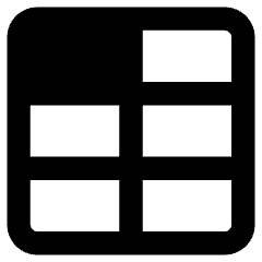 Layout Window 21 Icon from Core Remix Set