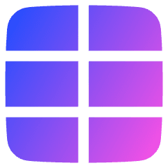 Layout Window 21 Icon from Plump Gradient Set
