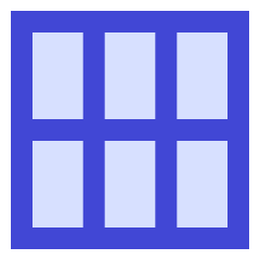 Layout Window 22 Icon from Sharp Duo Set