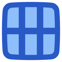 Layout Window 22 Icon from Plump Flat Set