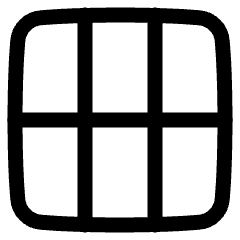 Layout Window 22 Icon from Plump Line Set